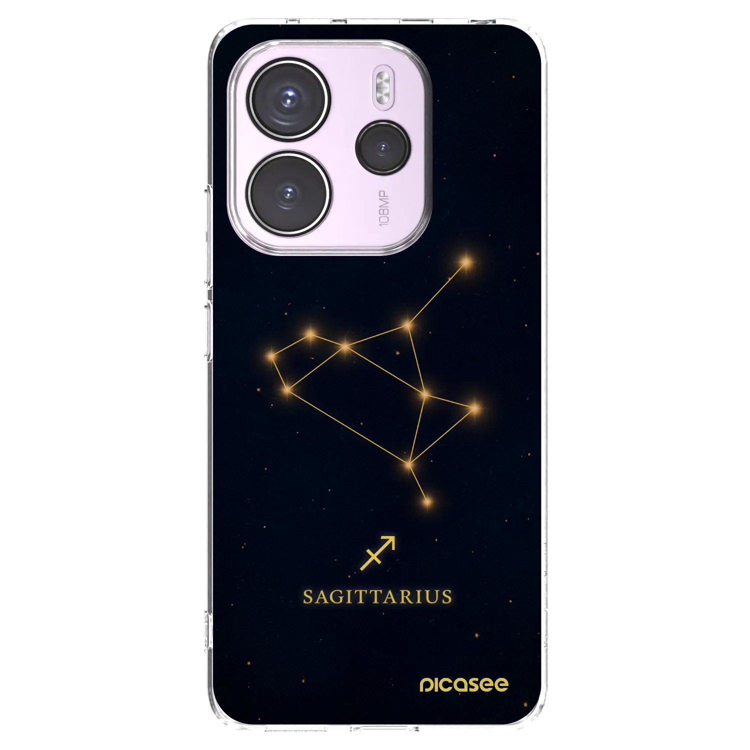 Picasee átlátszó szilikon tok az alábbi mobiltelefonokra Xiaomi Redmi Note 14 4G - SAGITTARIUS