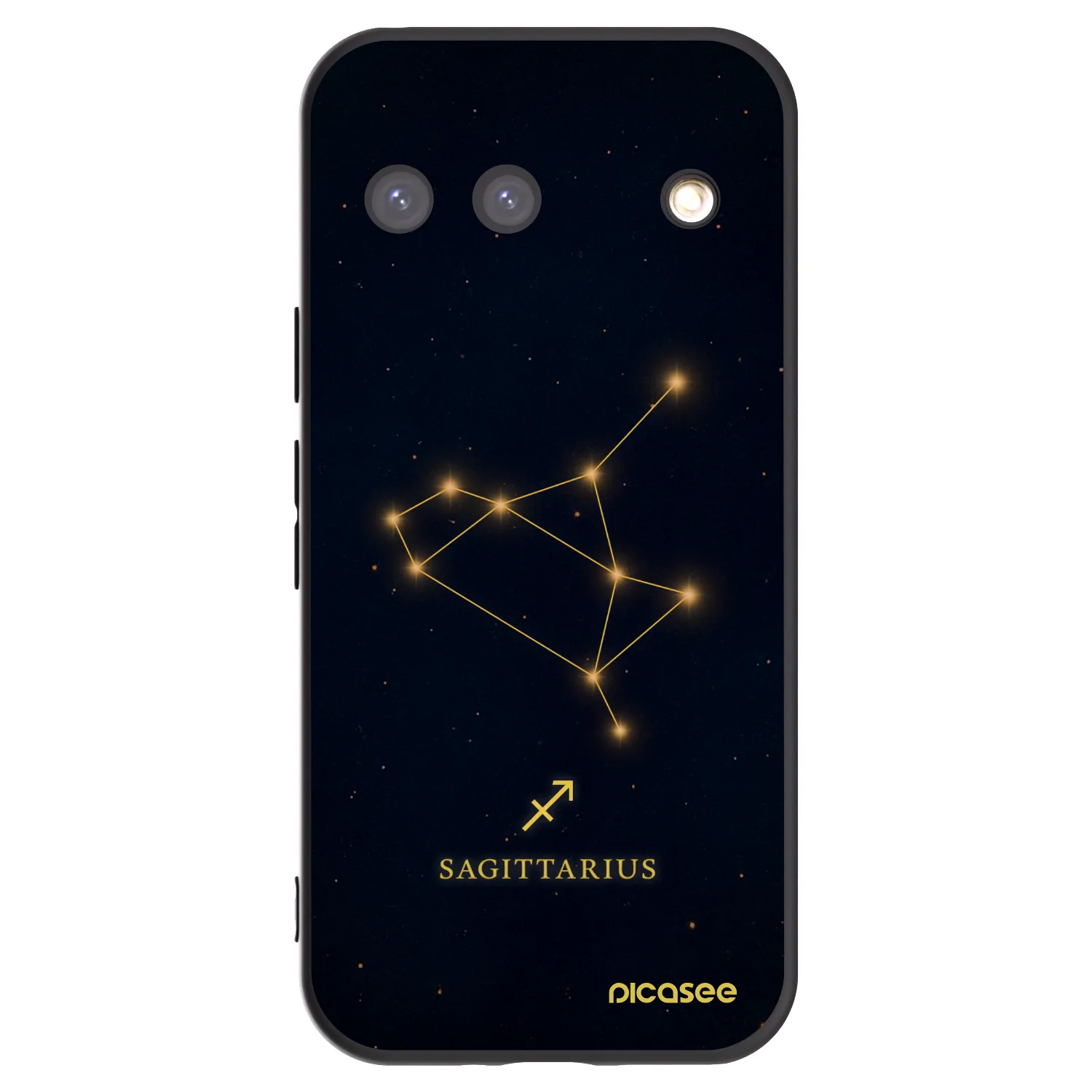 Picasee fekete szilikon tok az alábbi mobiltelefonokra Google Pixel 9 - SAGITTARIUS