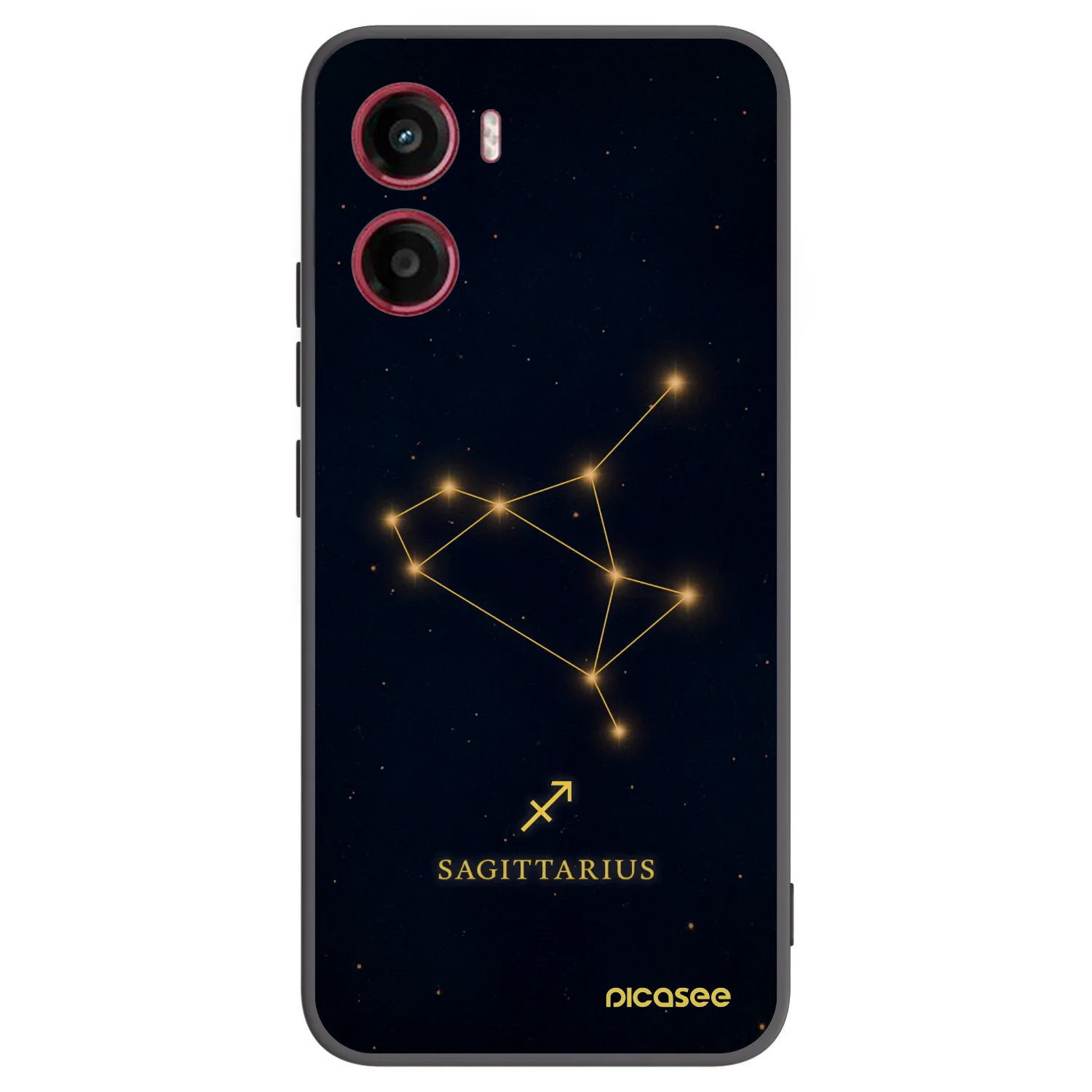 Picasee fekete szilikon tok az alábbi mobiltelefonokra Motorola Moto G05 - SAGITTARIUS