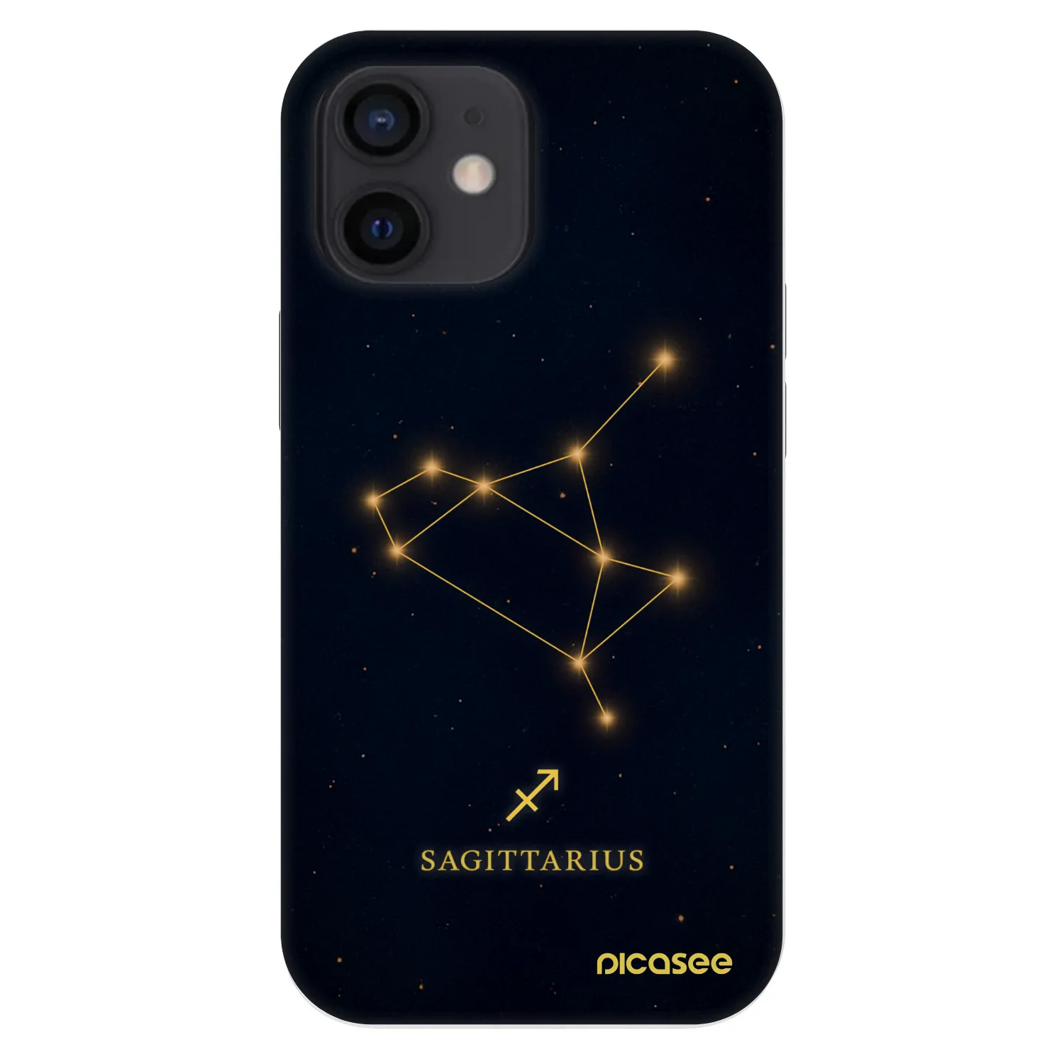Picasee Fashion Case Apple iPhone 12 mini - SAGITTARIUS