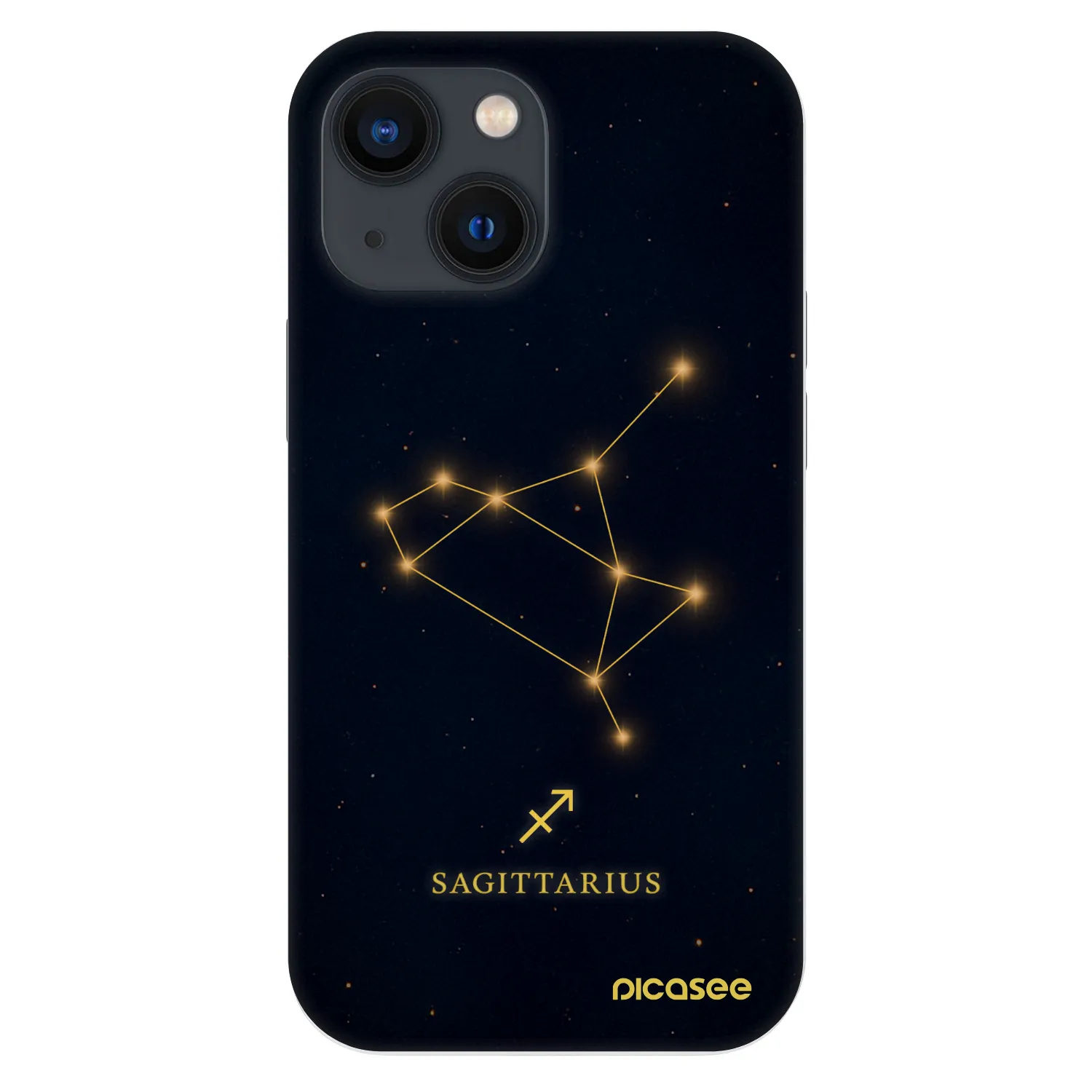 Picasee Fashion Case Apple iPhone 13 mini - SAGITTARIUS