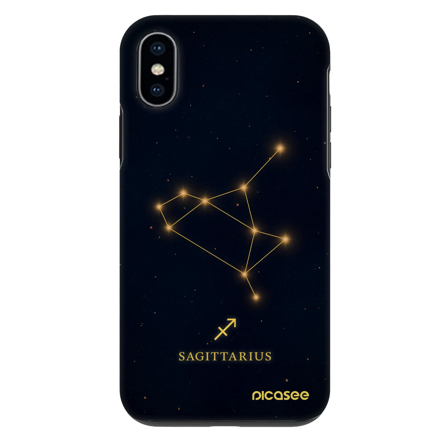 Picasee Fashion Case Apple iPhone X/XS - SAGITTARIUS