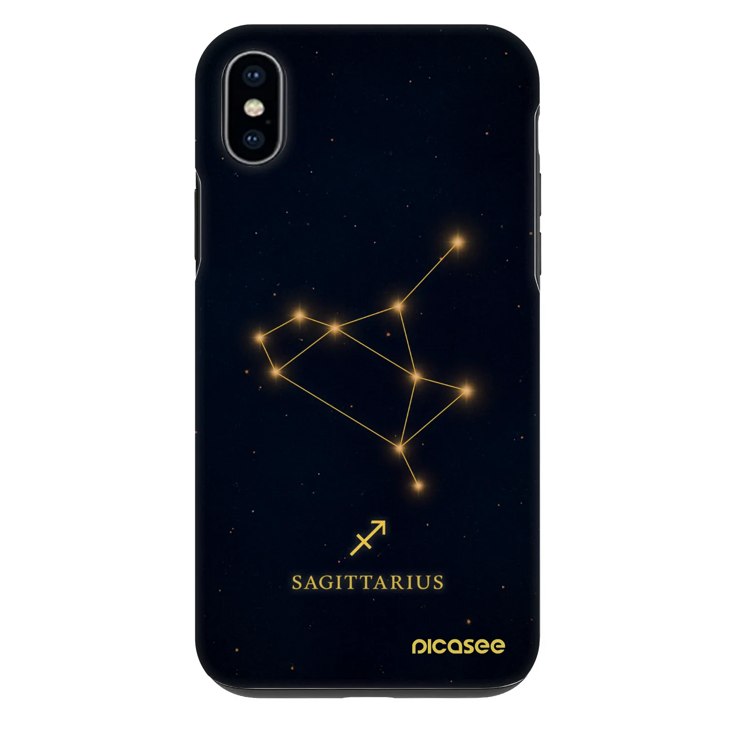 Picasee Fashion Case Apple iPhone XS Max - SAGITTARIUS