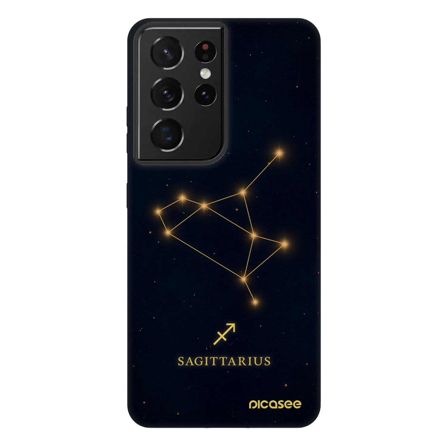 Picasee Fashion Case Samsung Galaxy S21 Ultra 5G G998B - SAGITTARIUS