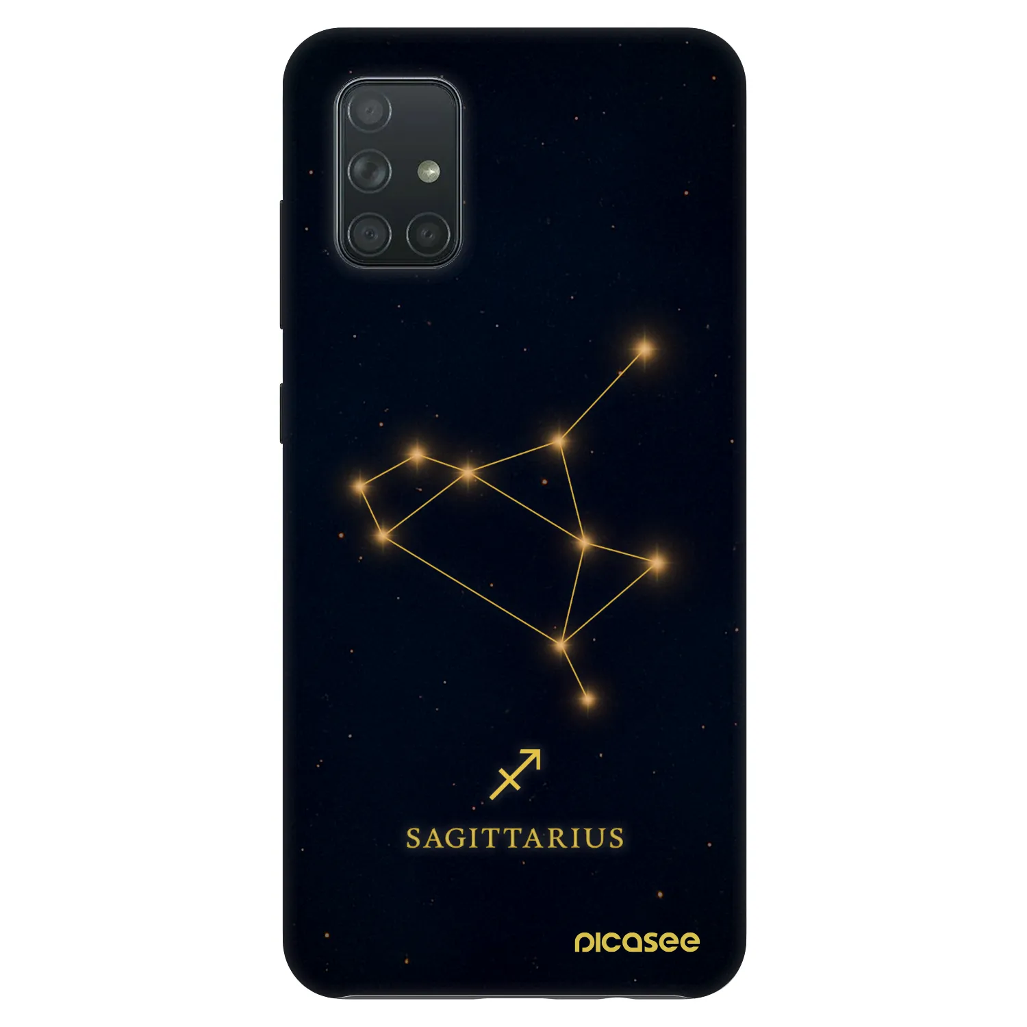 Picasee Fashion Case Samsung Galaxy A71 A715F - SAGITTARIUS