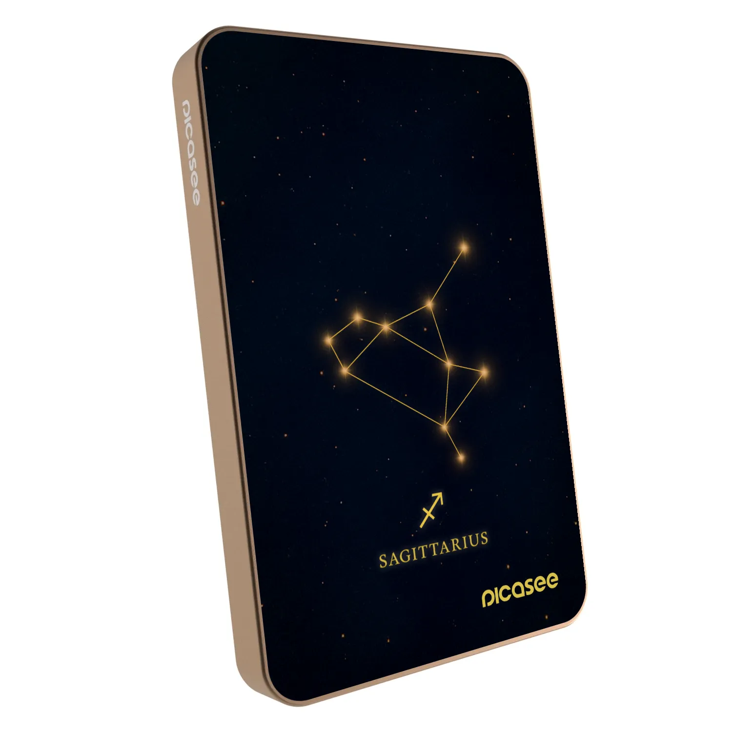 Picasee Powerbank MagSafe 5 000 mAh Aranysárga - SAGITTARIUS