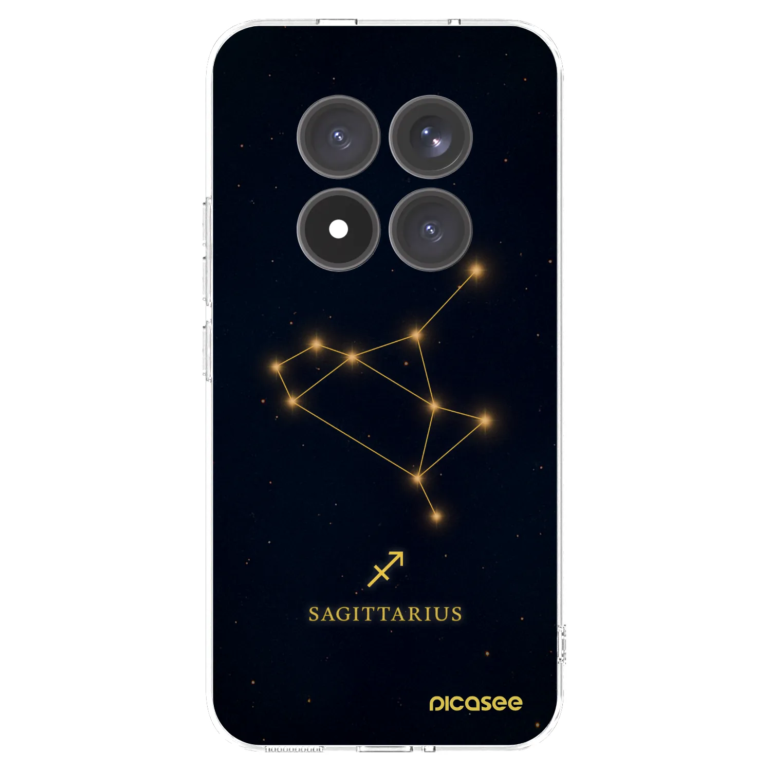 Picasee átlátszó szilikon tok az alábbi mobiltelefonokra Xiaomi Redmi Note 15 Pro+ - SAGITTARIUS