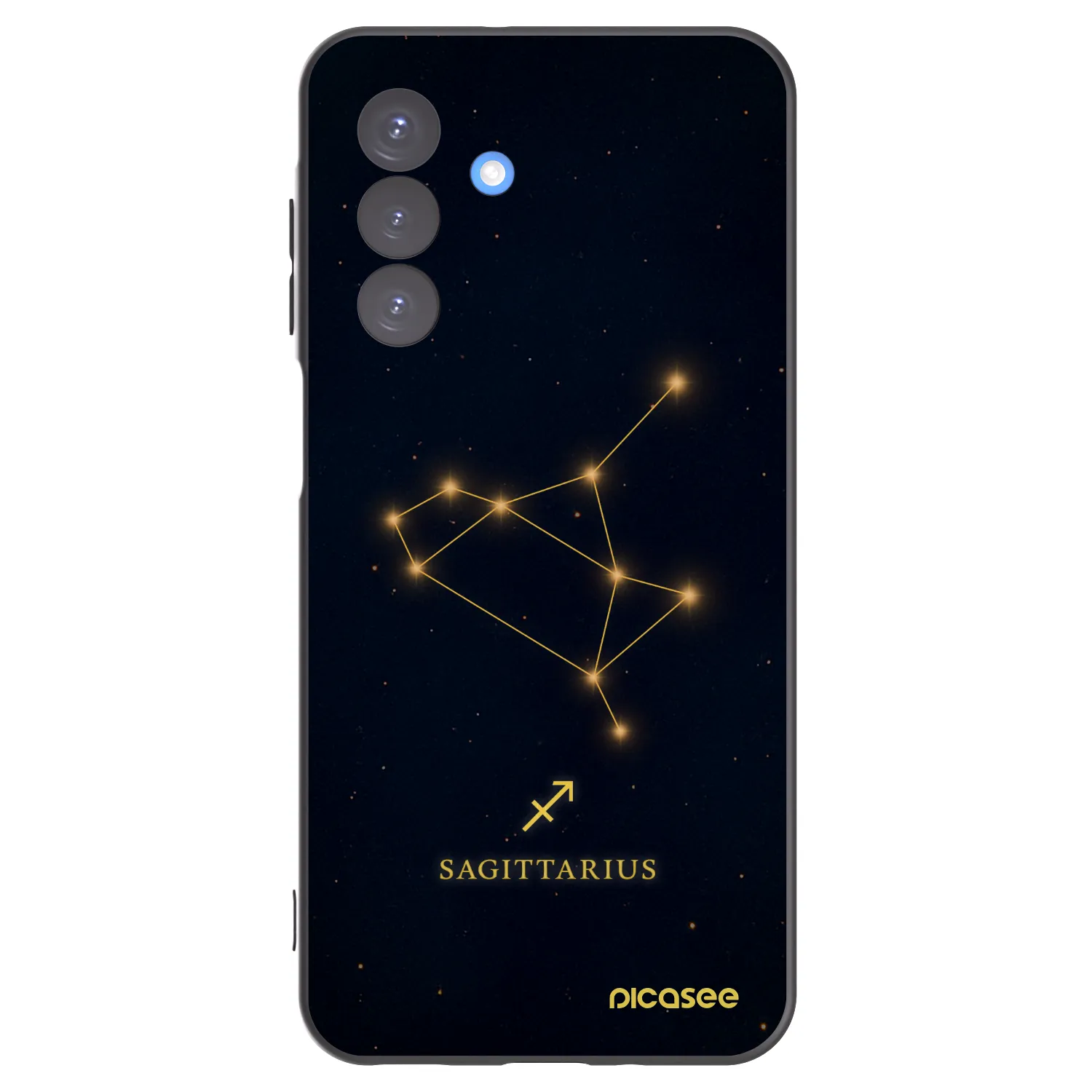Picasee fekete szilikon tok az alábbi mobiltelefonokra Samsung Galaxy A17 5G - SAGITTARIUS