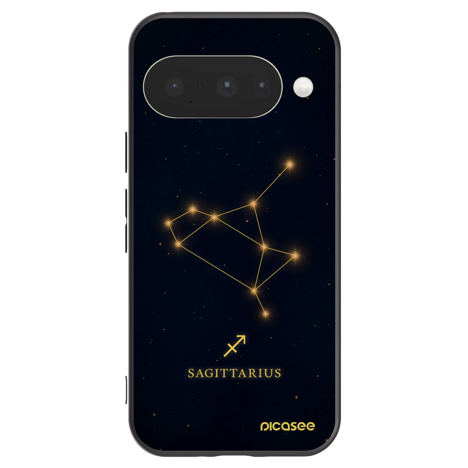 Picasee fekete szilikon tok az alábbi mobiltelefonokra Google Pixel 10 - SAGITTARIUS