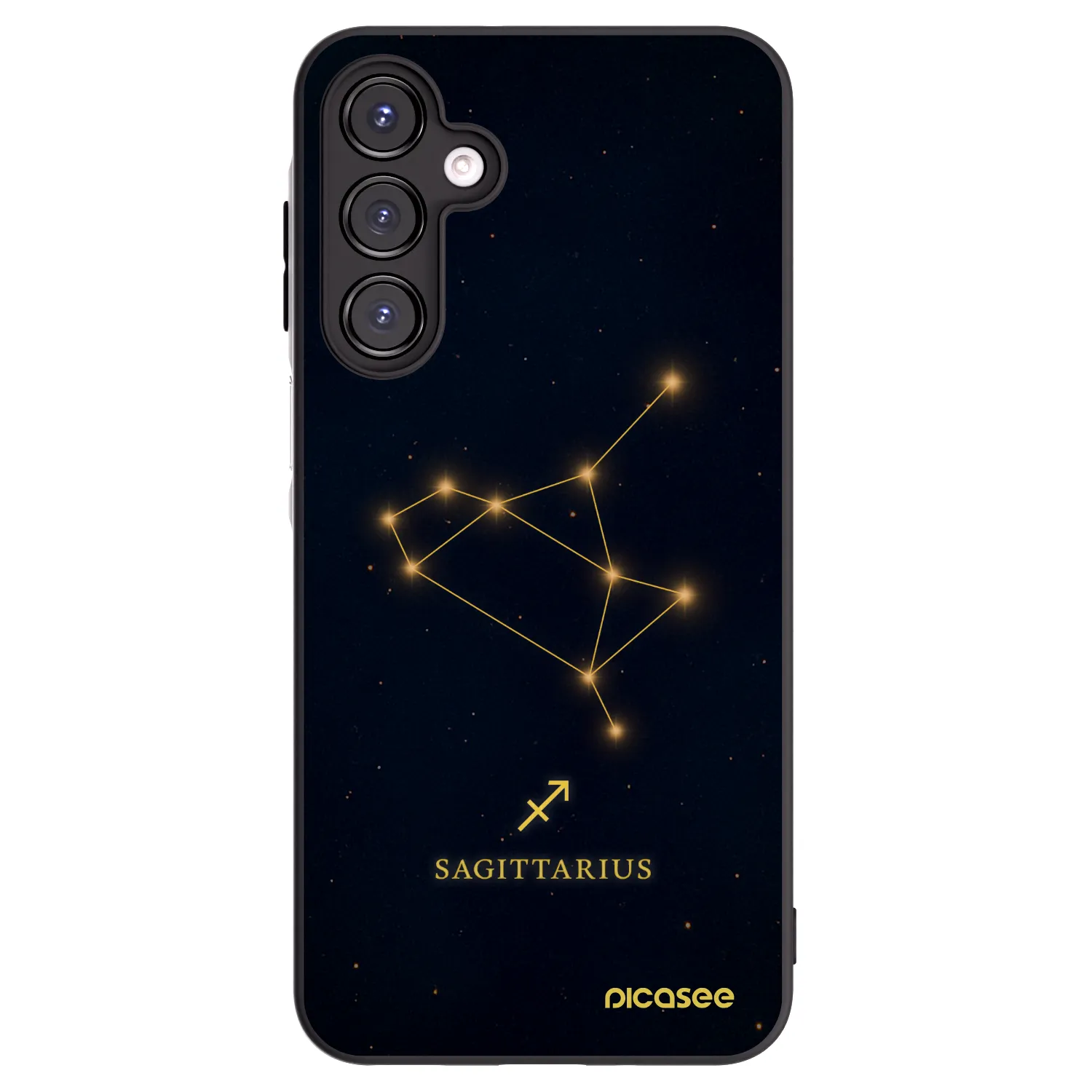 Picasee fekete szilikon tok az alábbi mobiltelefonokra Samsung Galaxy A16 4G - SAGITTARIUS