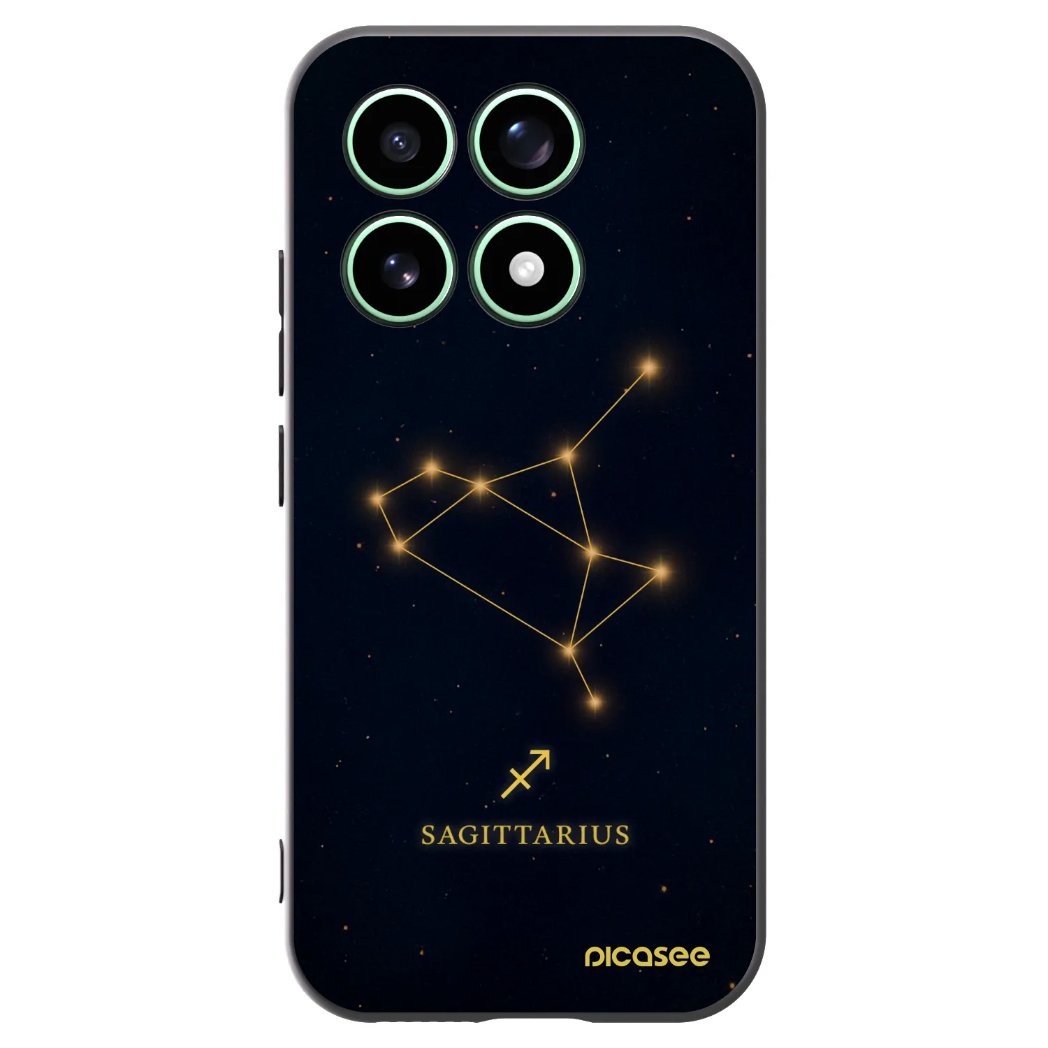 Picasee fekete szilikon tok az alábbi mobiltelefonokra Xiaomi 17 - SAGITTARIUS