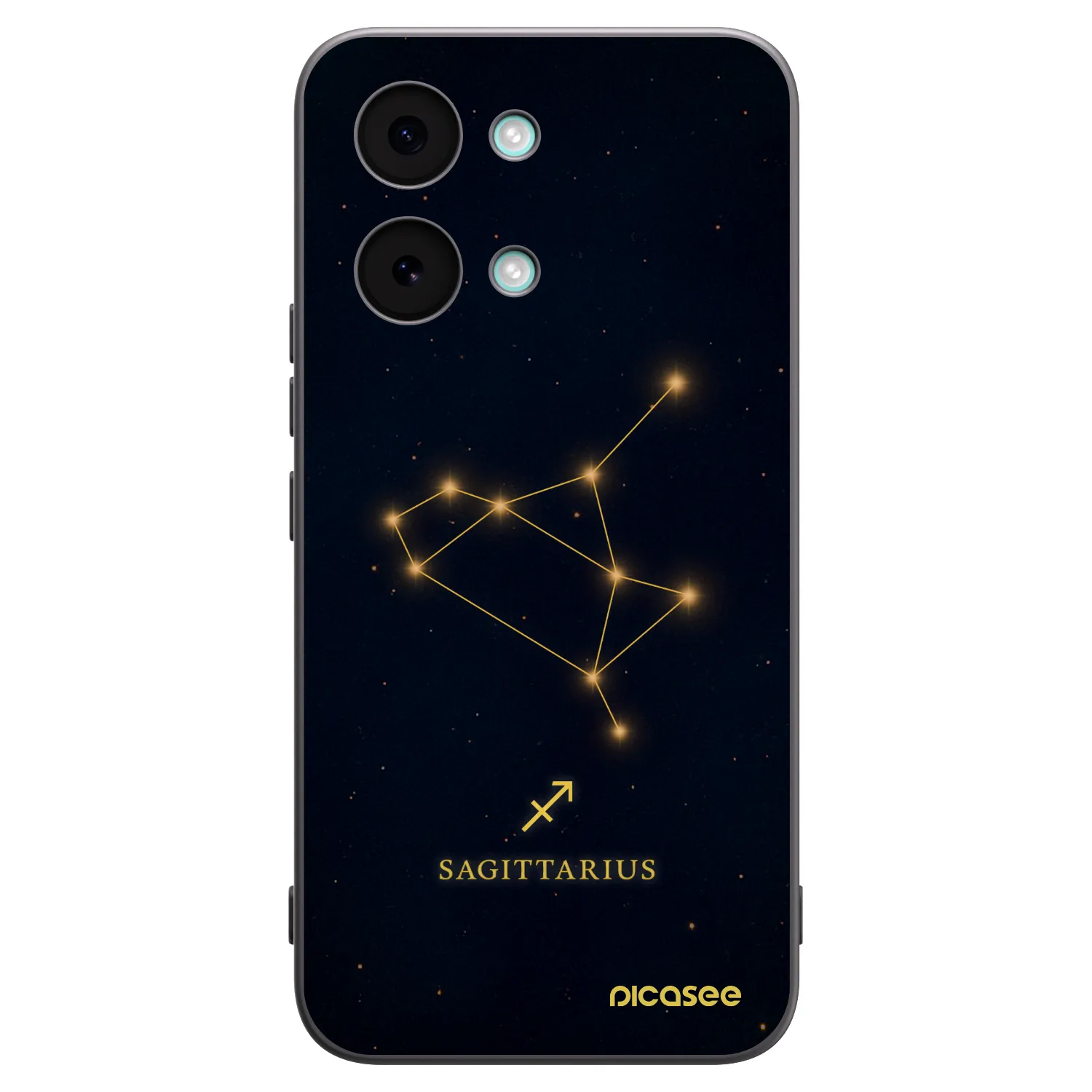 Picasee fekete szilikon tok az alábbi mobiltelefonokra Xiaomi Poco X8 Pro Max - SAGITTARIUS