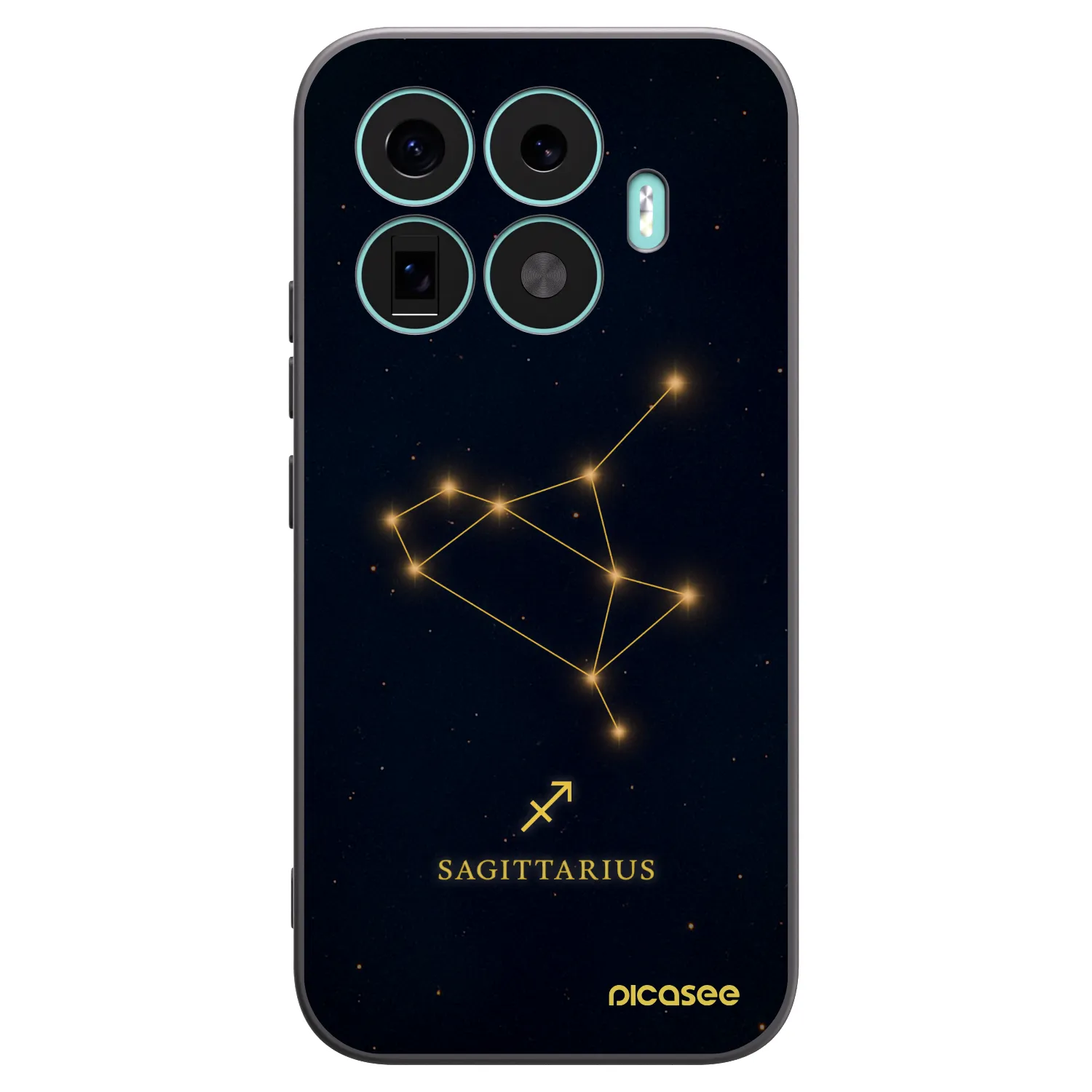 Picasee fekete szilikon tok az alábbi mobiltelefonokra Xiaomi 17T - SAGITTARIUS
