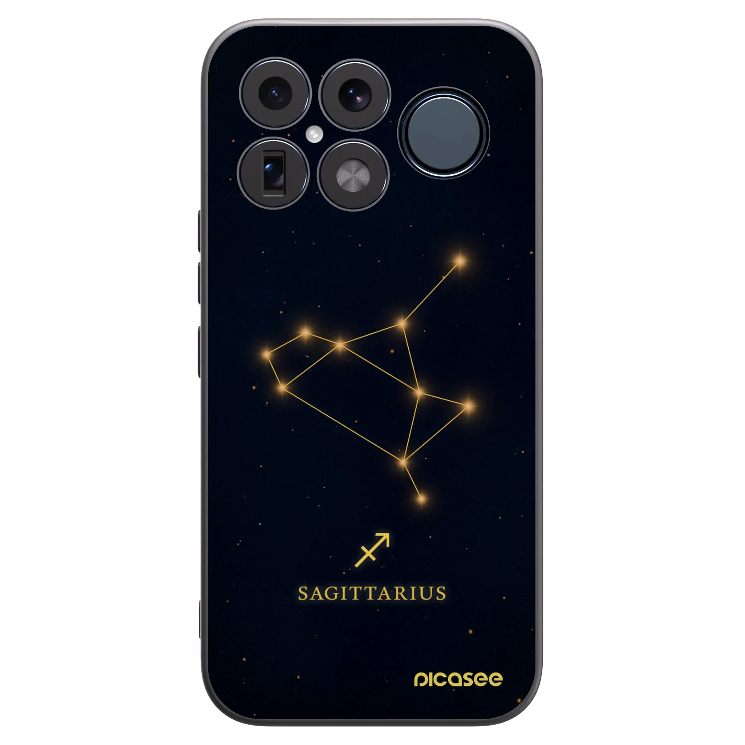 Picasee fekete szilikon tok az alábbi mobiltelefonokra Xiaomi Poco F8 Ultra - SAGITTARIUS