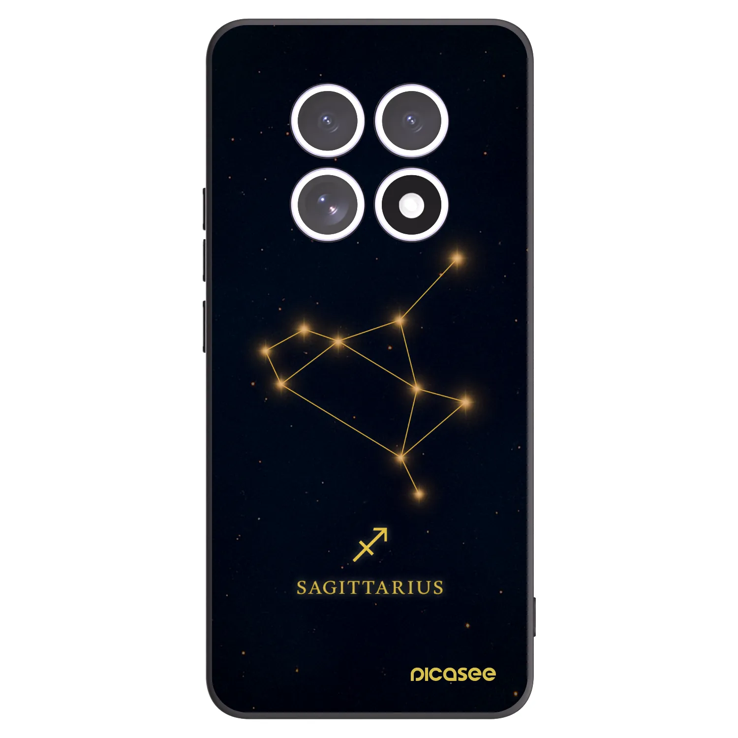 Picasee fekete szilikon tok az alábbi mobiltelefonokra Xiaomi Redmi Note 15 5G - SAGITTARIUS