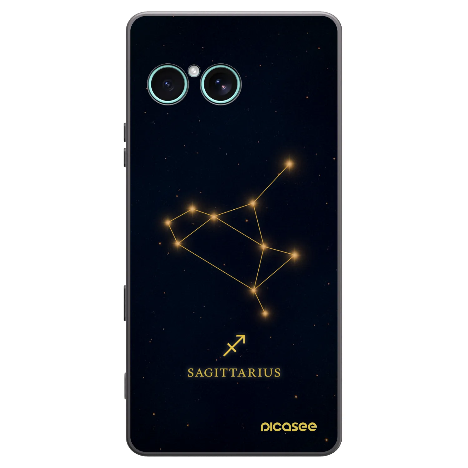 Picasee fekete szilikon tok az alábbi mobiltelefonokra Sony Xperia 10 VII - SAGITTARIUS