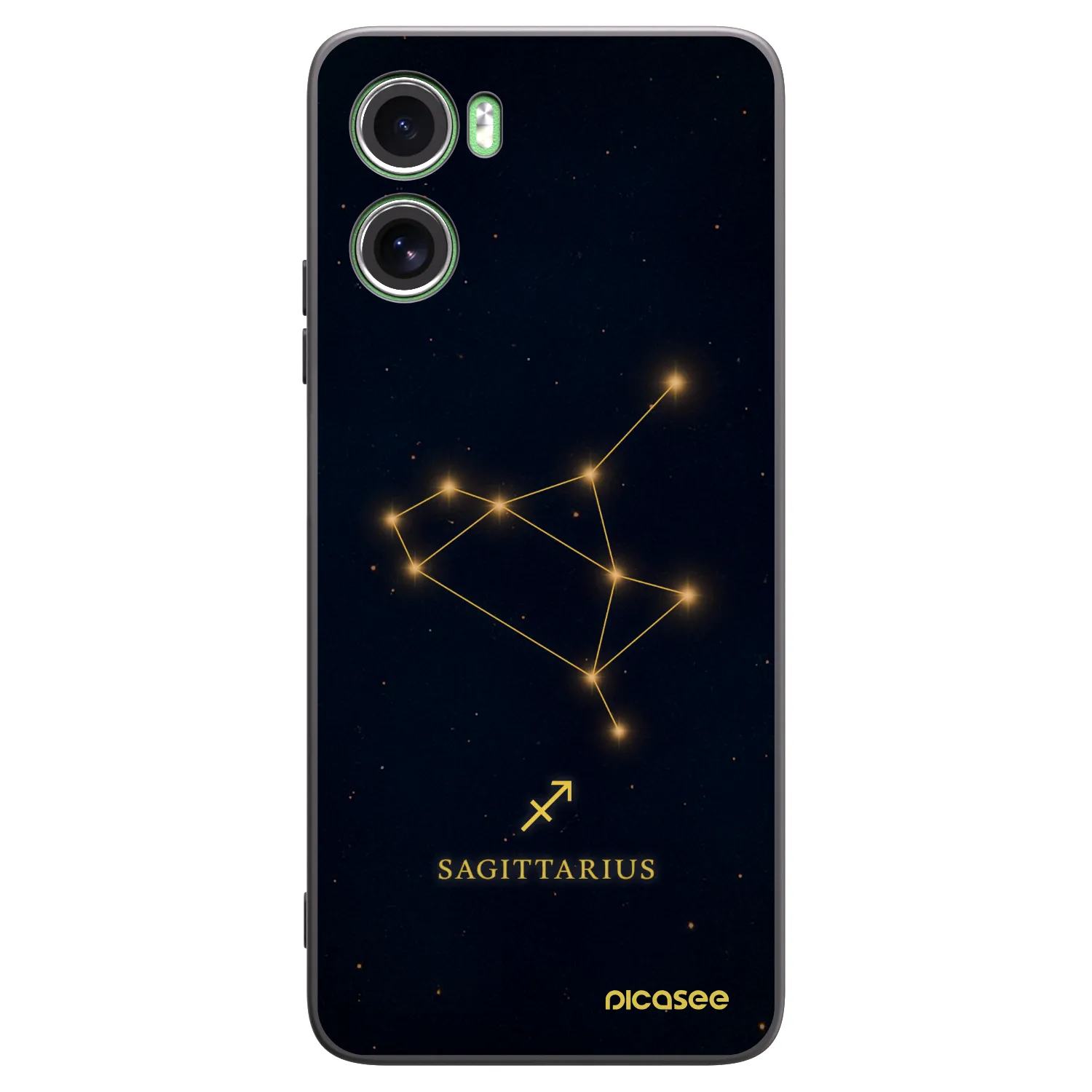 Picasee fekete szilikon tok az alábbi mobiltelefonokra Motorola Moto G06 - SAGITTARIUS