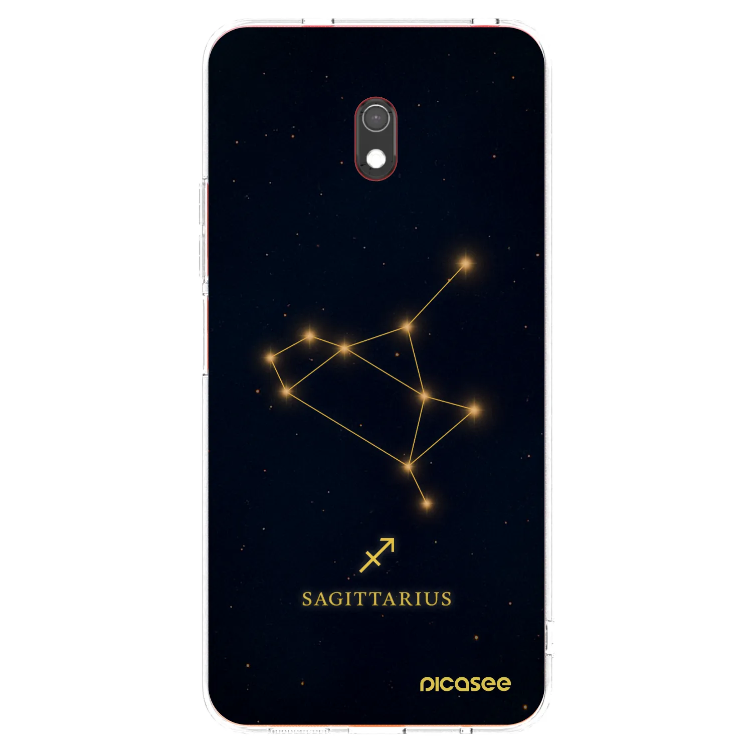 Picasee átlátszó szilikon tok az alábbi mobiltelefonokra Xiaomi Redmi 8A - SAGITTARIUS