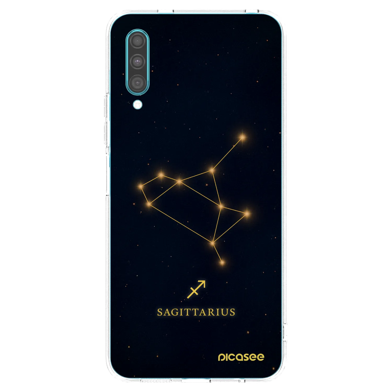 Picasee átlátszó szilikon tok az alábbi mobiltelefonokra Samsung Galaxy A30s A307F - SAGITTARIUS