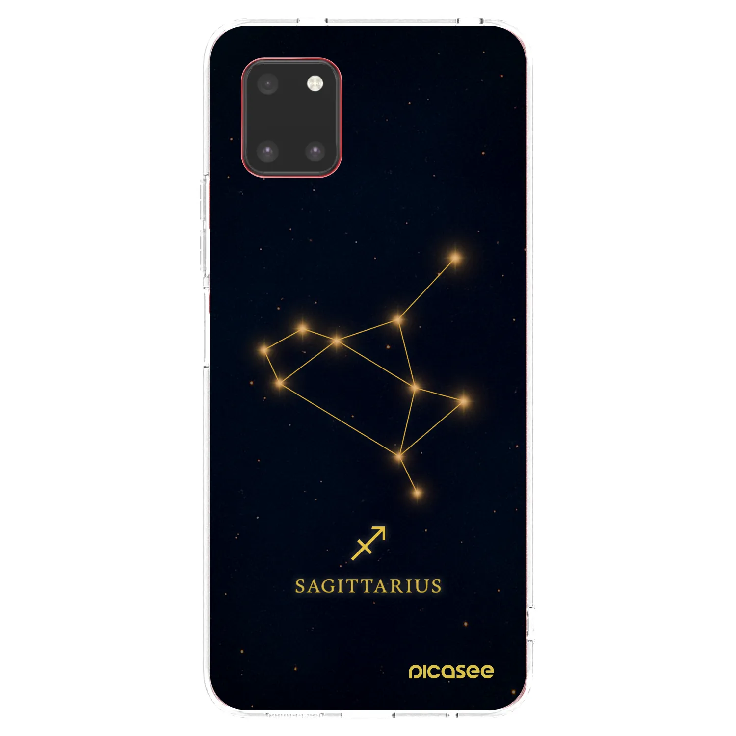 Picasee átlátszó szilikon tok az alábbi mobiltelefonokra Samsung Galaxy Note 10 Lite N770F - SAGITTARIUS