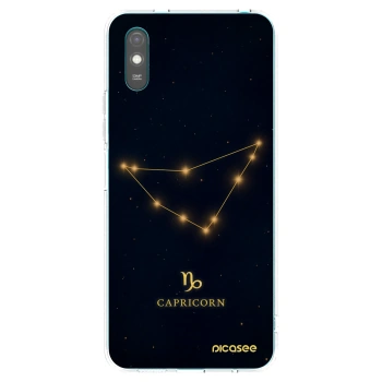 Picasee átlátszó szilikon tok az alábbi mobiltelefonokra Xiaomi Redmi 9A - CAPRICORN