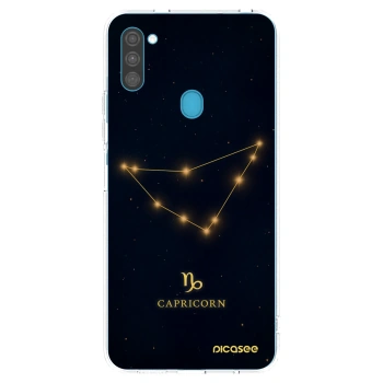 Picasee átlátszó szilikon tok az alábbi mobiltelefonokra Samsung Galaxy M11 - CAPRICORN