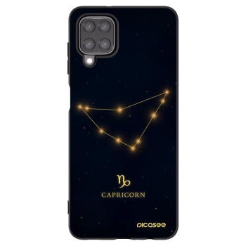Picasee fekete szilikon tok az alábbi mobiltelefonokra Samsung Galaxy A12 A125F - CAPRICORN