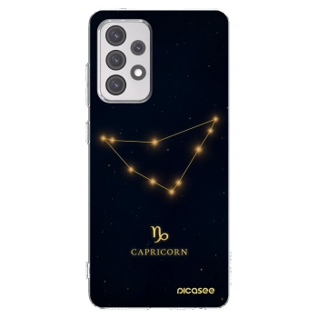 Picasee átlátszó szilikon tok az alábbi mobiltelefonokra Samsung Galaxy A52 5G A525F - CAPRICORN