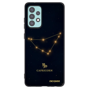Picasee fekete szilikon tok az alábbi mobiltelefonokra Samsung Galaxy A72 A725F - CAPRICORN