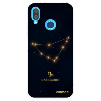 Picasee átlátszó szilikon tok az alábbi mobiltelefonokra Huawei P20 Lite - CAPRICORN