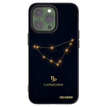 Picasee fekete szilikon tok az alábbi mobiltelefonokra Apple iPhone 13 Pro - CAPRICORN