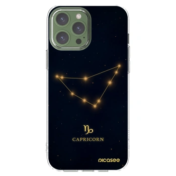 Picasee átlátszó szilikon tok az alábbi mobiltelefonokra Apple iPhone 13 Pro Max - CAPRICORN