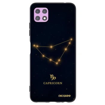 Picasee fekete szilikon tok az alábbi mobiltelefonokra Samsung Galaxy A22 A226B 5G - CAPRICORN