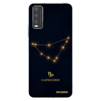 Picasee átlátszó szilikon tok az alábbi mobiltelefonokra Vivo Y20s - CAPRICORN