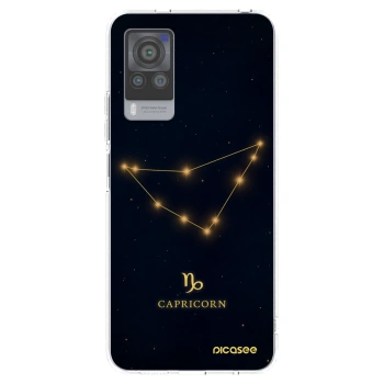 Picasee átlátszó szilikon tok az alábbi mobiltelefonokra Vivo X60 Pro 5G - CAPRICORN