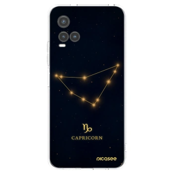 Picasee átlátszó szilikon tok az alábbi mobiltelefonokra Vivo Y33s - CAPRICORN