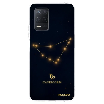 Picasee átlátszó szilikon tok az alábbi mobiltelefonokra Realme 8 5G - CAPRICORN