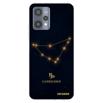Picasee átlátszó szilikon tok az alábbi mobiltelefonokra Realme 9 Pro 5G - CAPRICORN