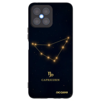 Picasee fekete szilikon tok az alábbi mobiltelefonokra Honor X8 4G - CAPRICORN
