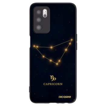 Picasee fekete szilikon tok az alábbi mobiltelefonokra OPPO A16s - CAPRICORN