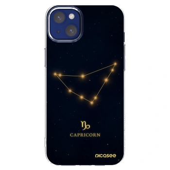 Picasee átlátszó szilikon tok az alábbi mobiltelefonokra Apple iPhone 14 Plus - CAPRICORN