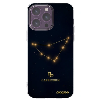 Picasee átlátszó szilikon tok az alábbi mobiltelefonokra Apple iPhone 14 Pro Max - CAPRICORN