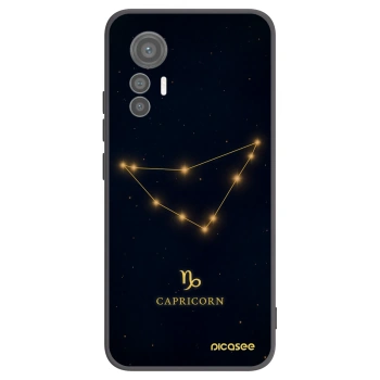Picasee fekete szilikon tok az alábbi mobiltelefonokra Xiaomi 12 Lite - CAPRICORN