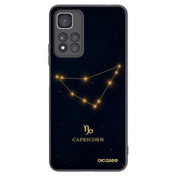 Picasee fekete szilikon tok az alábbi mobiltelefonokra Xiaomi Redmi Note 11 Pro+ 5G - CAPRICORN