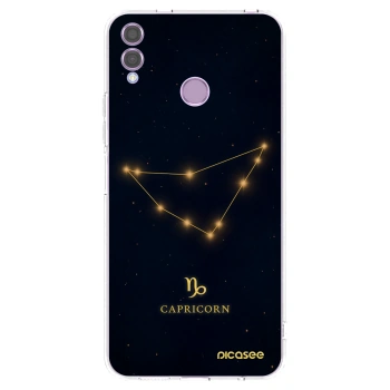 Picasee átlátszó szilikon tok az alábbi mobiltelefonokra Honor 8X - CAPRICORN