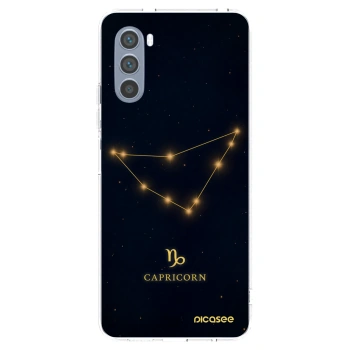 Picasee átlátszó szilikon tok az alábbi mobiltelefonokra Motorola Moto G62 - CAPRICORN