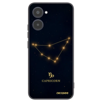 Picasee fekete szilikon tok az alábbi mobiltelefonokra Realme 10 4G - CAPRICORN