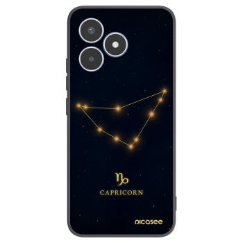 Picasee fekete szilikon tok az alábbi mobiltelefonokra Realme C53 - CAPRICORN
