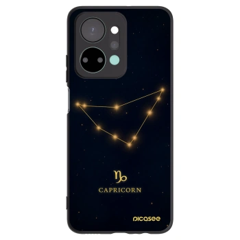 Picasee fekete szilikon tok az alábbi mobiltelefonokra Honor X7a - CAPRICORN