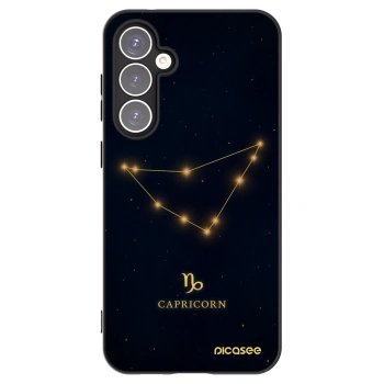 Picasee fekete szilikon tok az alábbi mobiltelefonokra Samsung Galaxy S23 FE S711B - CAPRICORN